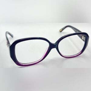 Solvari Bonita 1 Purple Oval Sunglasses Frames Only